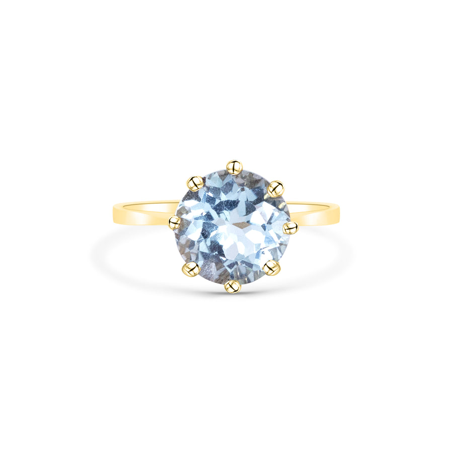 Swiss Blue Topaz Ring