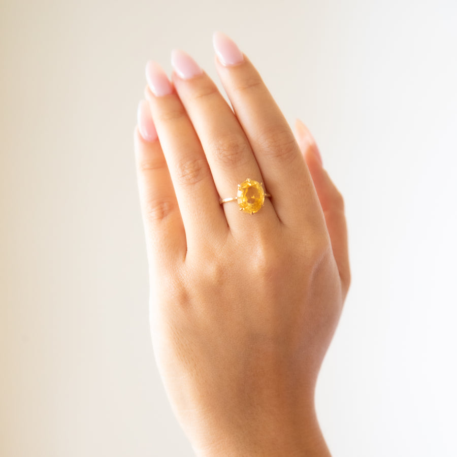 Citrine Ring