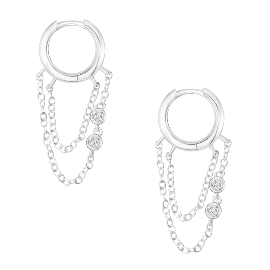 HAILY HUGGIE EARRINGS