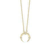 AMORGOS HORN PENDANT NECKLACE - Scada Australia