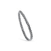 TWIRL OXIDIZED ROPED RING - Scada Australia