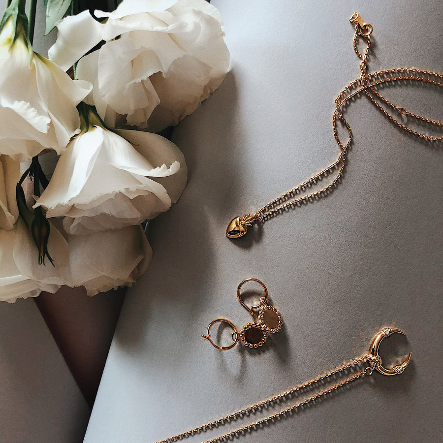 AMORGOS HORN PENDANT NECKLACE - Scada Australia